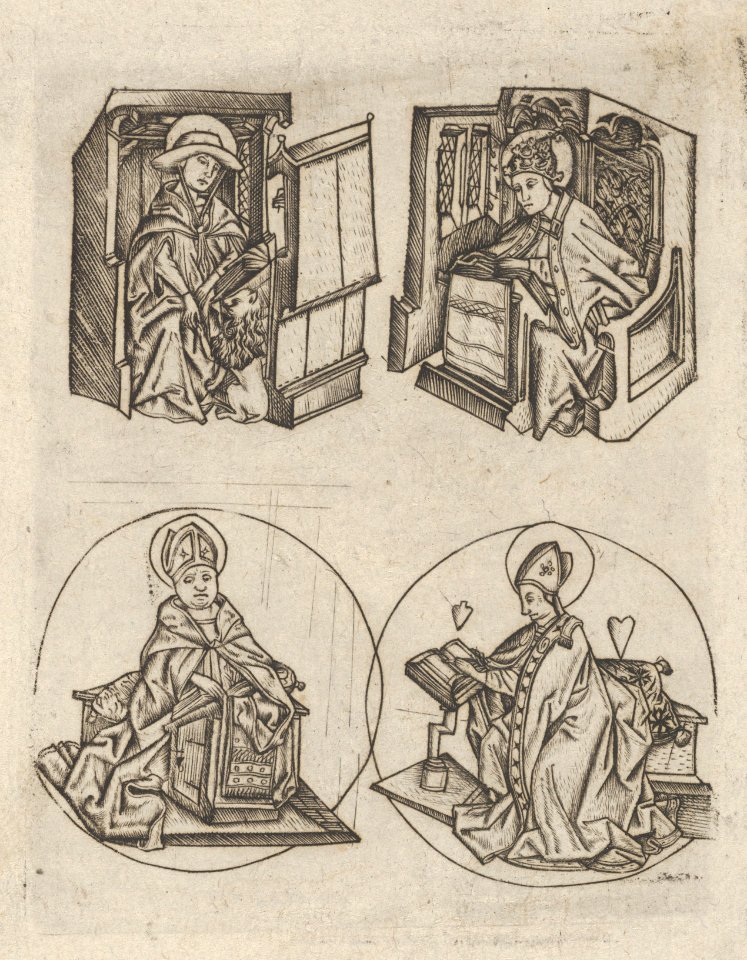 The Four Fathers of the Church MET DP835366