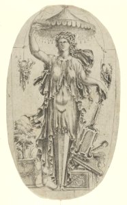 Term in the Form of a Woman with Musical Instrument MET DP855149