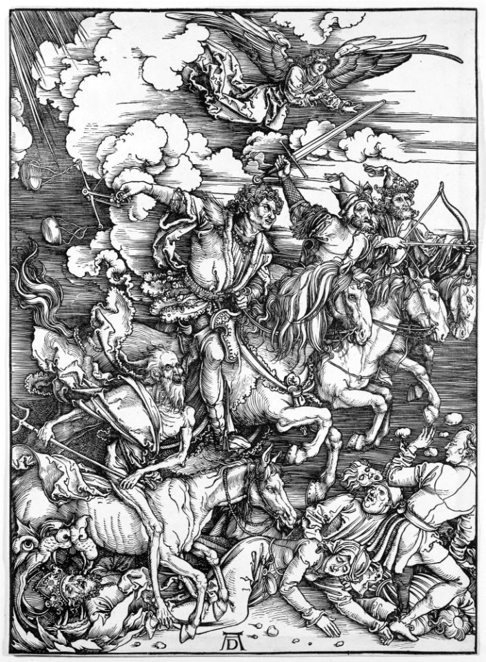 The Four Horsemen, from The Apocalypse MET MM4141