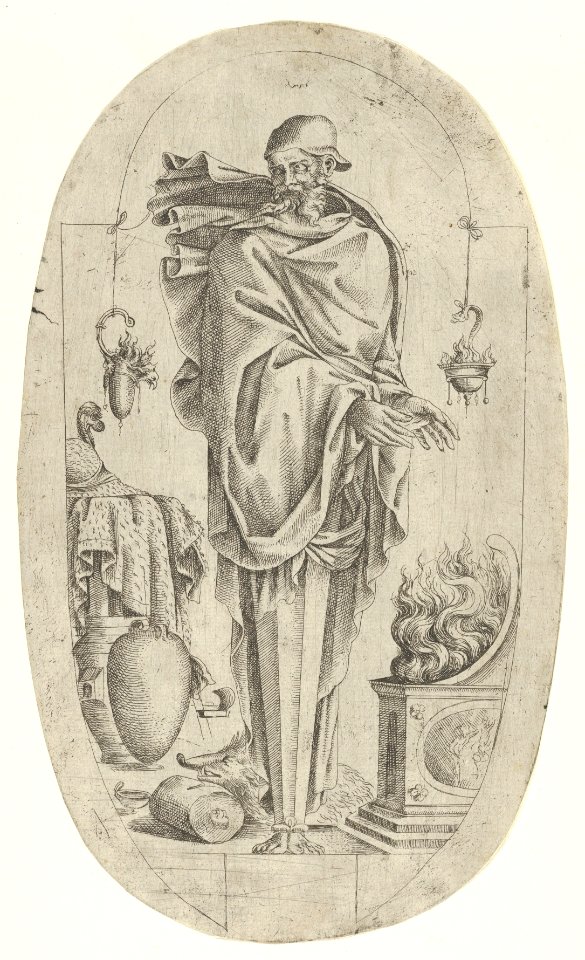 Term in the Form of an Old Man Warming His Hands MET DP855148