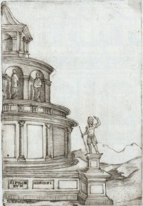 Termae Deocletiani, from a Series of Prints depicting (reconstructed) Buildings from Roman Antiquity MET DP874986