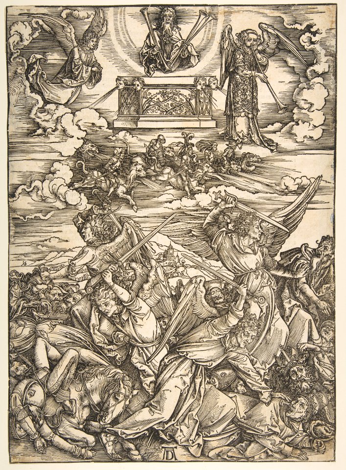 The Four Avenging Angels, from The Apocalypse MET DP816073