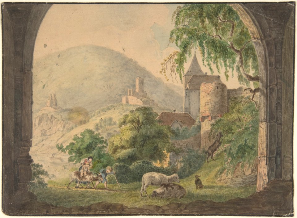 The Four Castles of Neckarsteinach MET DP803733
