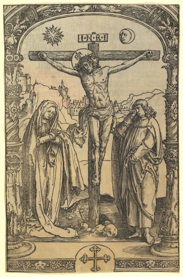 The Crucifixion used in Missale Traiectense (Utrecht Missal), Leiden, 1514 MET DP819148