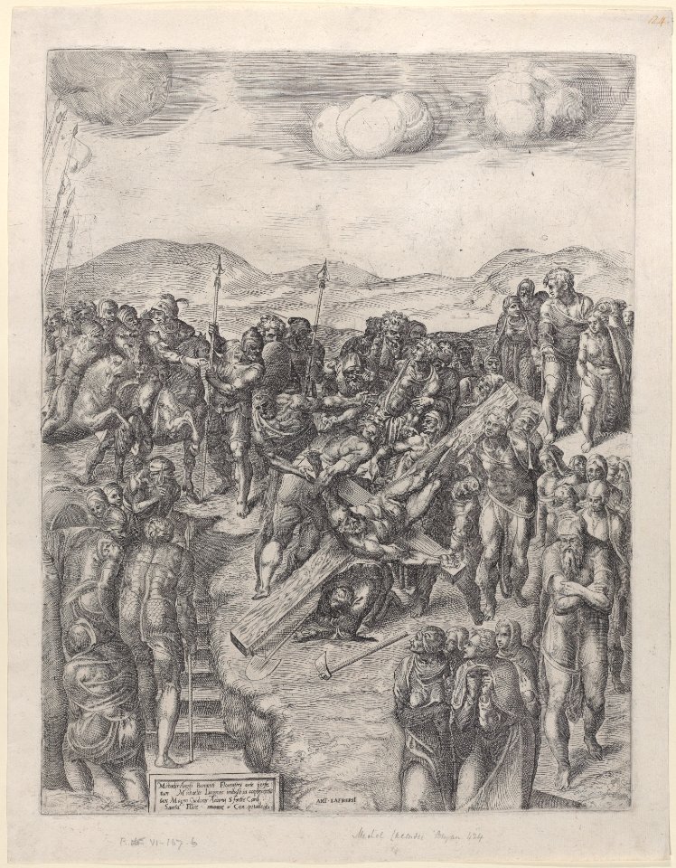 The Crucifixion of Saint Peter Met DP885502