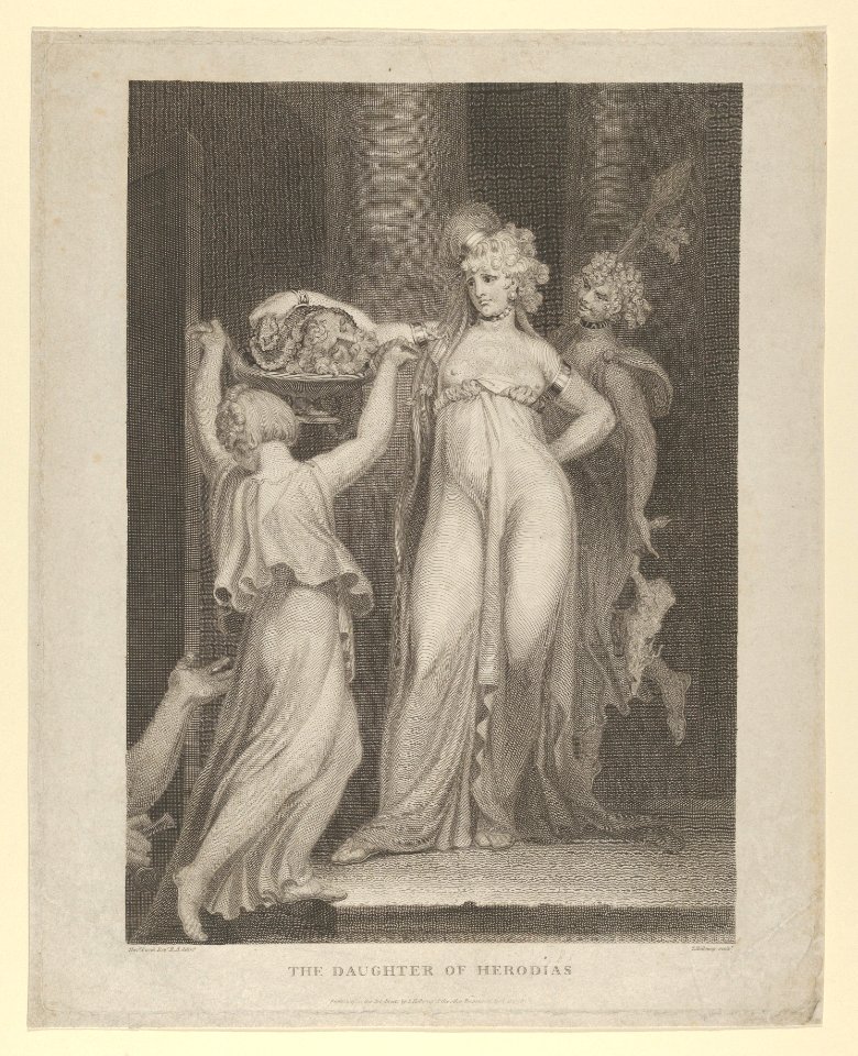 The Daughter of Herodias (Salome Receiving the Head of John the Baptist, Matthew 14-10-11) MET DP854867