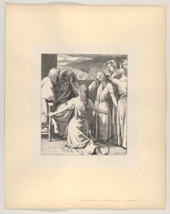 The Daughters of Zelophehad (Dalziels' Bible Gallery) MET DP835649