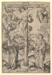The Crucifixion with Four Angels MET DP819885