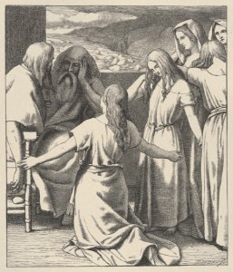 The Daughters of Zelophehad (Dalziels' Bible Gallery) MET DP835633