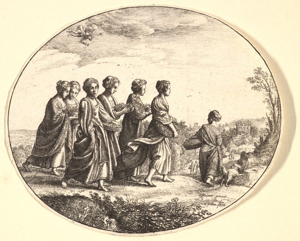 The daughters of Aglaura (Mercury and Herse) MET DP822886
