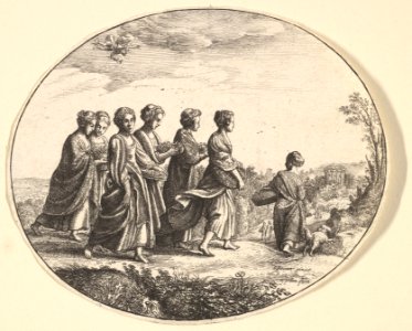 The daughters of Aglaura (Mercury and Herse) MET DP822886