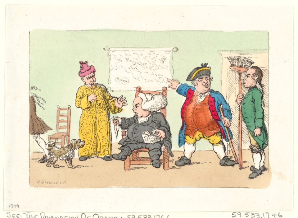 The Damnation of Obadiah (Tristram Shandy) MET DP879726