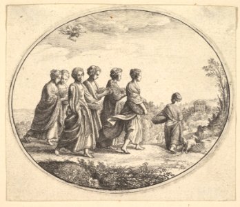 The daughters of Aglaura (Mercury and Herse) MET DP822887