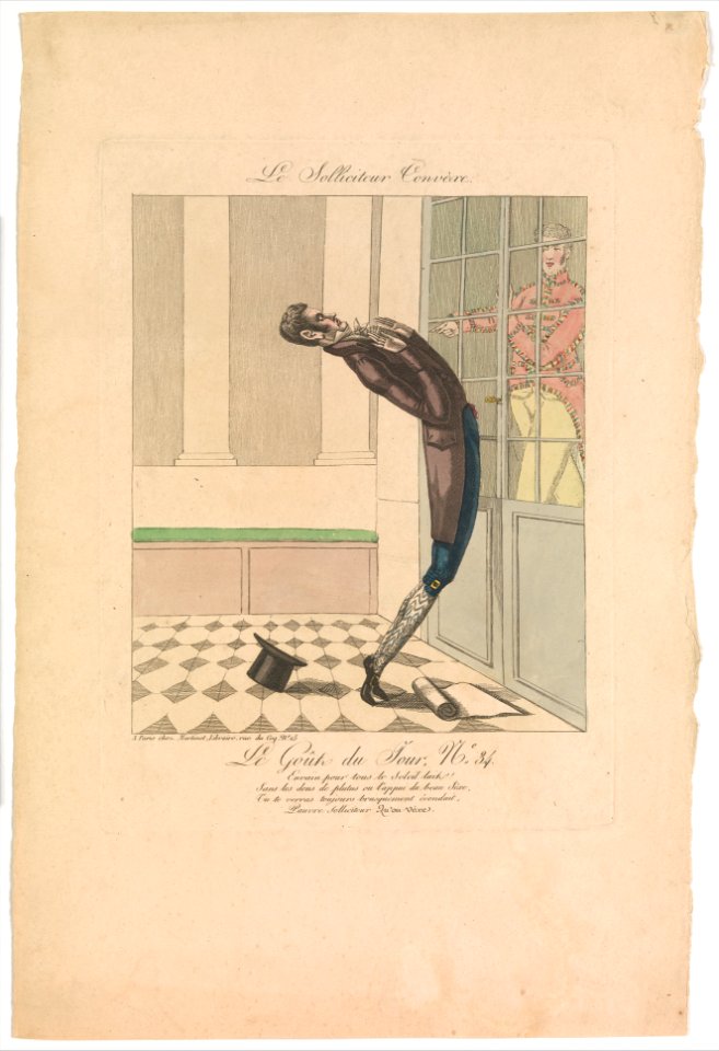 The Convex Petitioner- The Taste of the Day, no. 34 (Le Solliciteur Convèxe- Le Goût du Jour, No. 34) MET DP808704