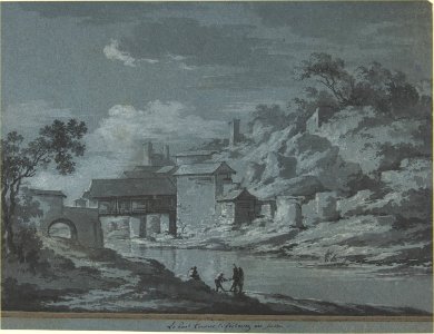 The Covered Bridge at Fribourg MET DP805609
