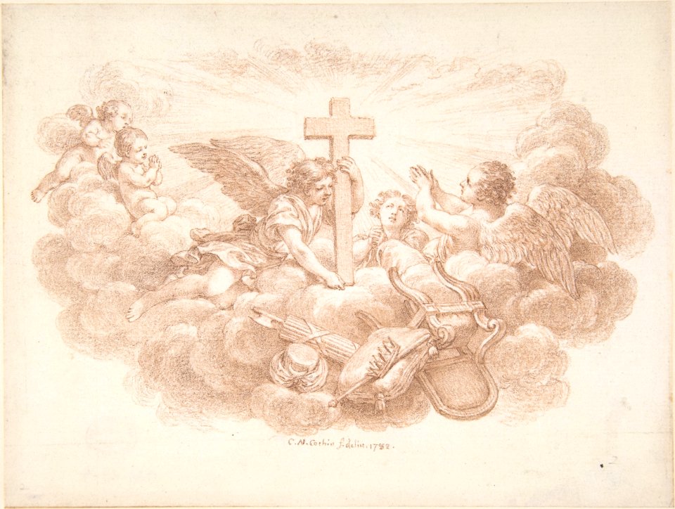 The Cross Triumphant over Worldly Powers MET DP805726