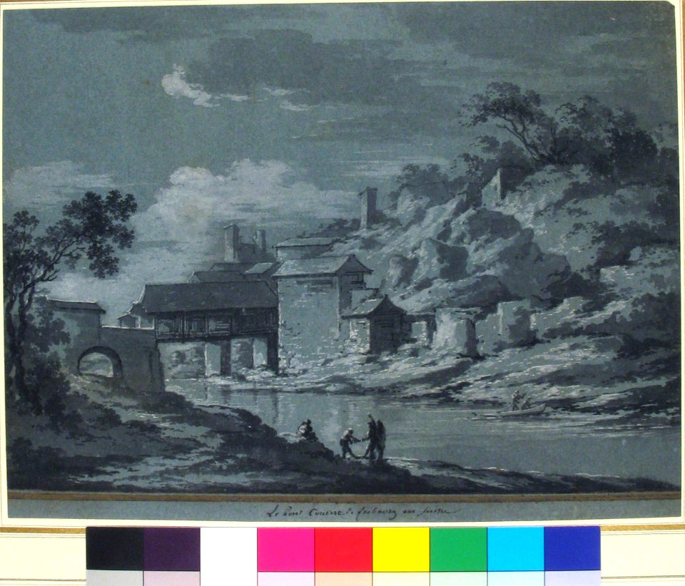 The Covered Bridge at Fribourg MET 1991.56