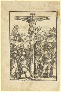 The Crucifixion, from Speculum passionis domini nostri Ihesu Christi MET DP848946