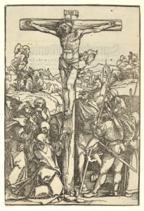 The Crucifixion, from Speculum passionis domini nostri Ihesu Christi MET DP849021