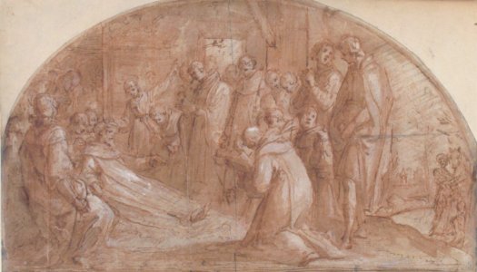 The death of Saint Alexis Falconieri at Monte Senario MET 61.178.2