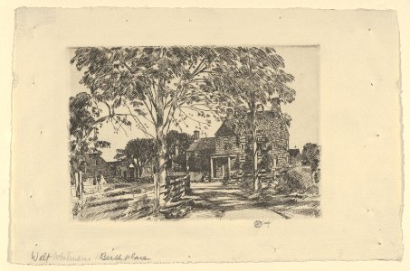Walt Whitman's Birthplace MET DP835984