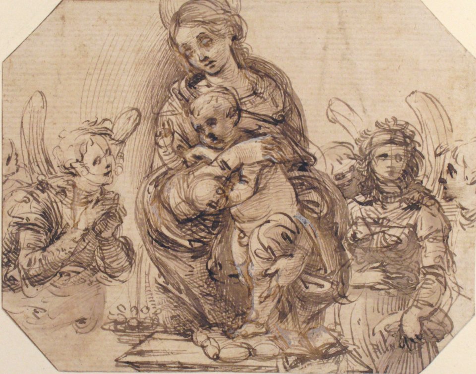 Virgin and Child Attended by Angels. MET 68.204