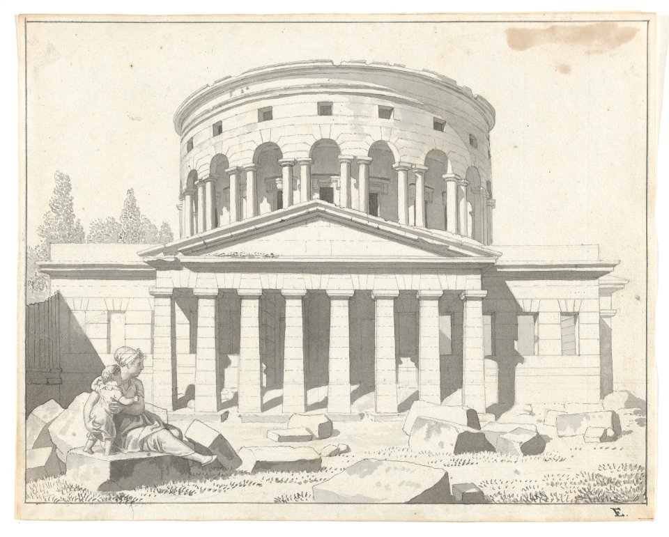 View of the Barrière de la Villette in Paris MET DP870423