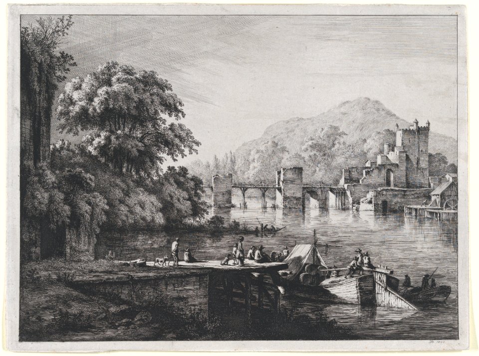 View of the Château de Sainte-Colombe in Dauphiné MET DP874583
