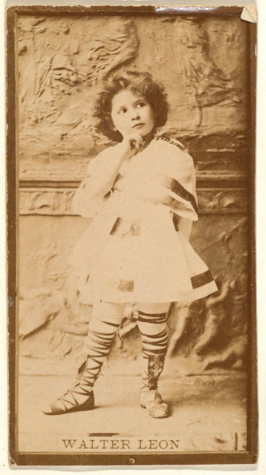 Walter Leon, from the Actresses series (N668) MET DPB869961