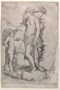 Venus and Cupids on Clouds Met DP885664