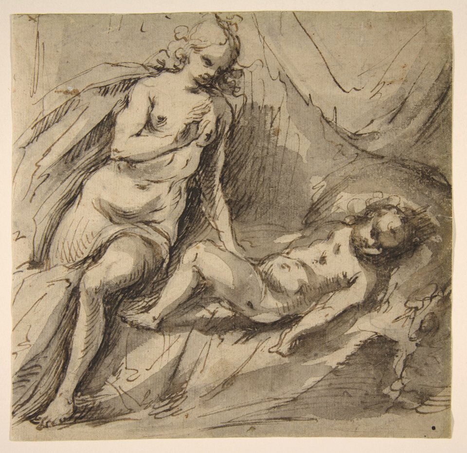 Venus and Sleeping Cupid MET DP811468