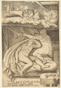 Venus and Mars discovered by Apollo from 'The Loves of the Gods' MET DP812664