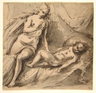 Venus and Sleeping Cupid MET DP811600