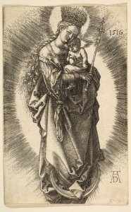 Virgin on the Crescent with Scepter and Starry Crown MET DP815890