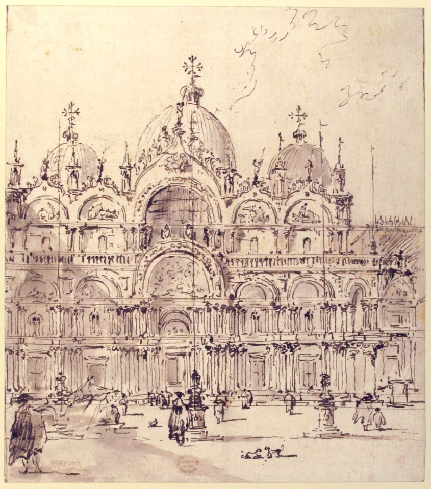 View of Piazza with Basilica of San Marco MET 12.56.15