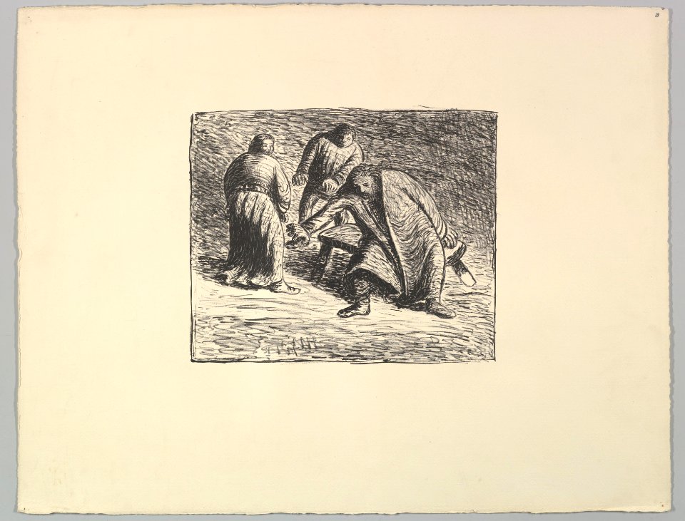 Vision in the Snow (Erscheinung im Nebel) MET DP821883