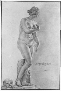 Venus de' Medici; view from the front MET 180748