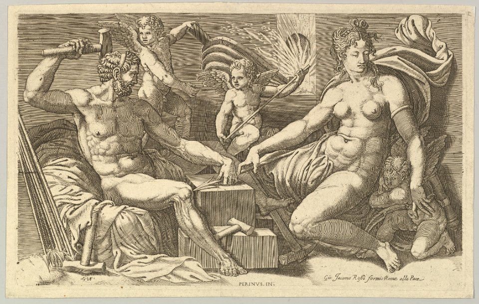 Venus and Vulcan at the Forge MET DP821266