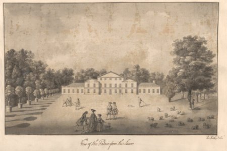 View of the Palace from the Lawn at Kew MET DP862733