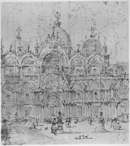 View of Piazza with Basilica of San Marco MET 12408