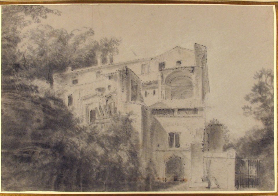 View of the Palazza Madama, Rome (?) MET 68.557.2