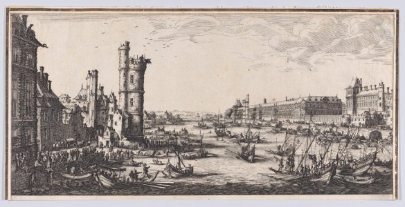 View of the Louvre Met DP890778