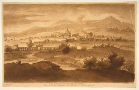 View of Rome and Surrounding Country MET DP817311