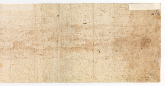 View of Rome from the Janiculum in the South-West; verso- Sketch of buildings and plants MET DP306888