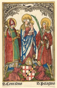 Virgin and Child with the Patron Saints of Constance MET DP835597