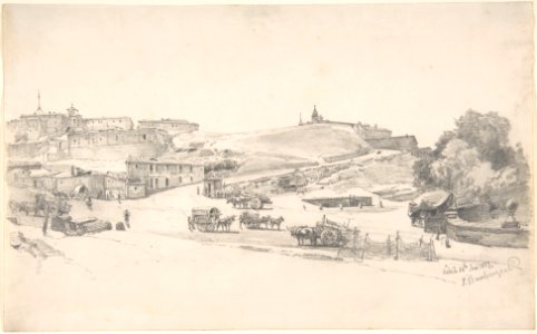 View of the Outskirts of Madrid MET DP803666