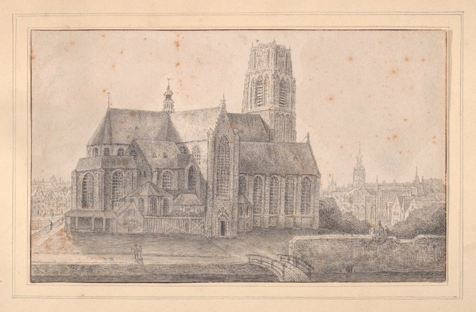 View of the Laurenskerk, Rotterdam Met DP890860