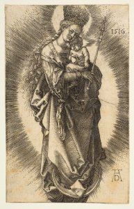 Virgin on the Crescent with Scepter and Starry Crown MET DP815891