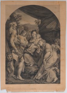 Virgin and Child with Saint Jerome at left Met DP885697