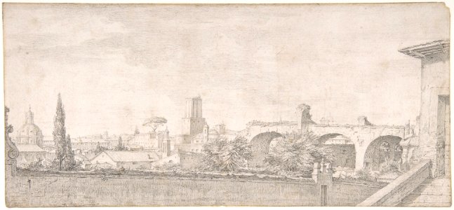 View of Rome from the Palatine MET DP806867